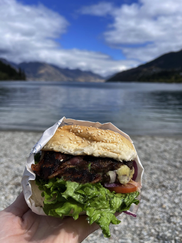 The Mightly Ferburger in Queenstown, New Zealand